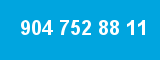 904 752 88 11 904 752 88 11